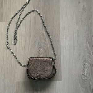 NWOT- GAP Metallic mini party shoulder bag